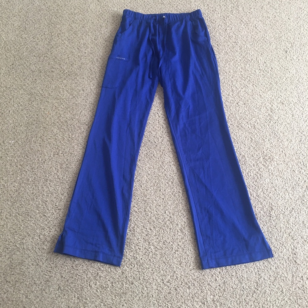 Healing Hands Womens Blue Scrub Bottom Size XST